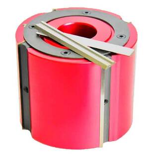 台湾东峰宏达螺旋刀轴螺旋刨刀头/油压锁紧平刀头/舍弃式木工刀片