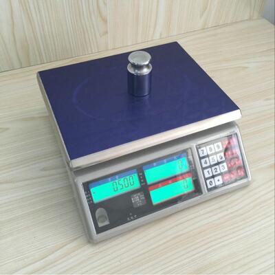 带RS232接口计价秤带RS232串口计价秤30kg串口计价秤