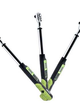 1/2带通讯可调式扭力扳手AWE4-200R带角度数显扭矩扳手10-200N.m