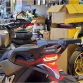 25年 ADV750 适用 xadv 后架尾箱架 后货架顶箱尾架尾箱底盘