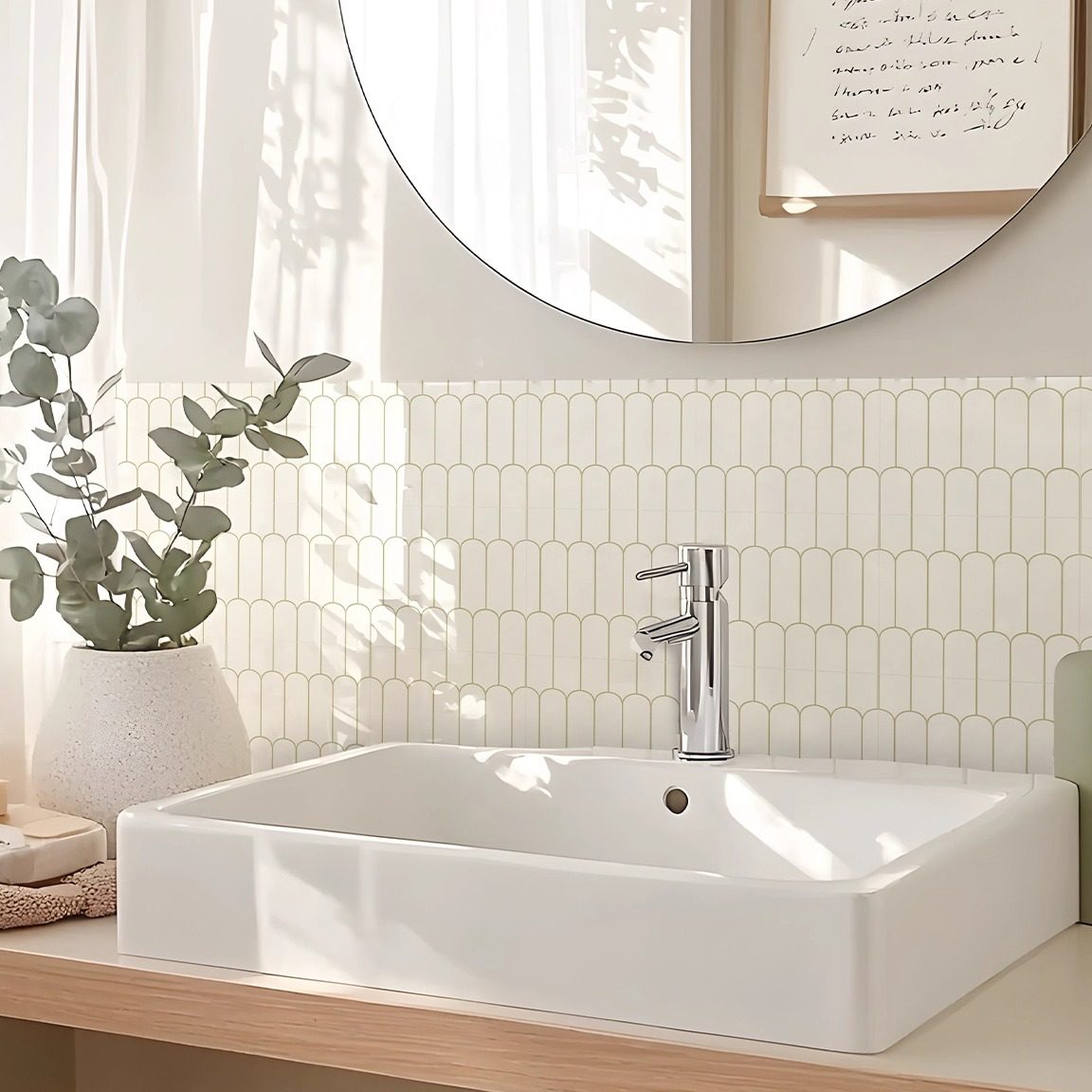 卫生间瓷砖美化贴纸法式墙贴遮丑补洞自粘厨房墙面防油高级感翻新,家居饰品,瓷砖贴,淘宝优惠券,粉丝福利购,淘宝优惠卷