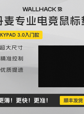SkyPAD 3.0钢化玻璃鼠标垫电竞鼠标垫FPS高速顺滑CSGO吃鸡硬垫