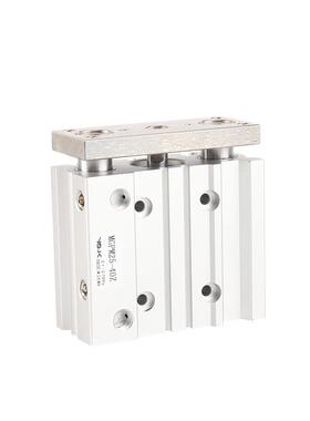 MGPM三轴三杆气缸带导杆大推力12X16X20X25/32/40/50-30X75X100-Z