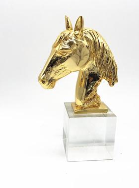 树脂家居摆件仿真时尚马摆饰工艺礼品树脂工艺品摆件现代