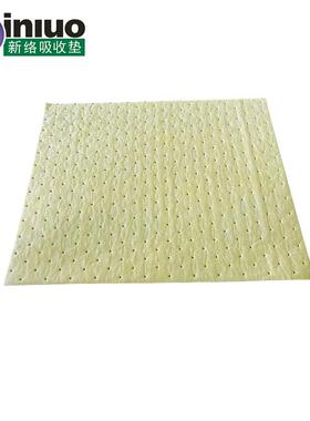 黄色吸收垫PSH91251化学品万用型吸附棉化工厂实验室吸附垫吸液棉