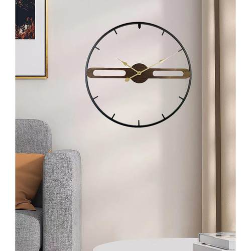 静音装饰爆款时钟欧式复古铁艺壁挂钟表个性家用挂钟