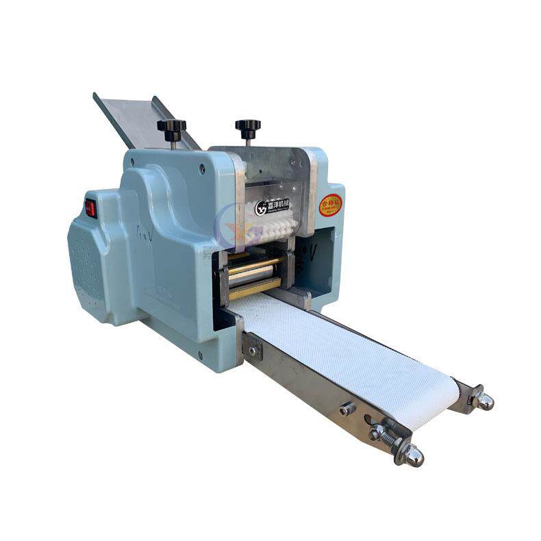 厂家直销小型商用仿手工饺子皮机全自动做饺子皮混沌皮云吞皮机器