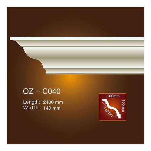 PU线条素面角线顶角线灯槽线新中式线条酒店别墅装饰线条