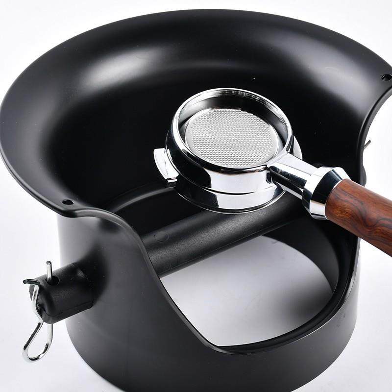 咖啡渣桶商用立式敲渣桶粉渣盒吧台垃圾桶垃圾袋粉渣废渣桶静音