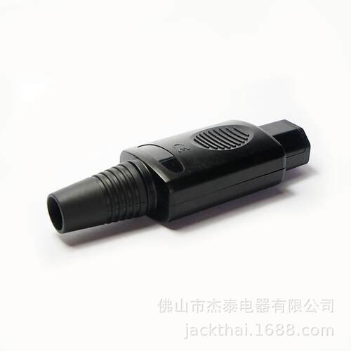 IEC320C13R尾插連接器高級音響設備電源母頭功放尾插鍍金鍍銠