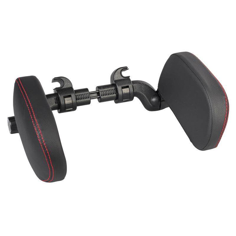 汽车睡觉枕头靠枕侧睡儿童小孩旅行睡眠头枕快速简单按装头层牛皮