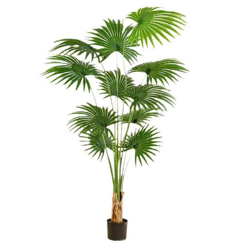 仿真绿植造景植物北欧大型盆栽扇葵加州蒲葵轻奢假植物落地树