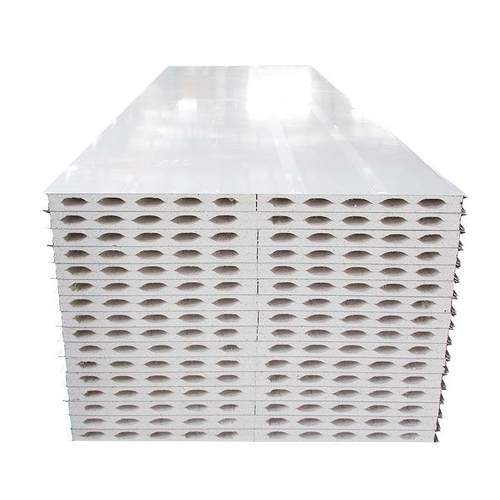 机制硫氧镁彩钢板硫氧镁净化板隔墙复合夹心板外墙隔音隔热彩钢板