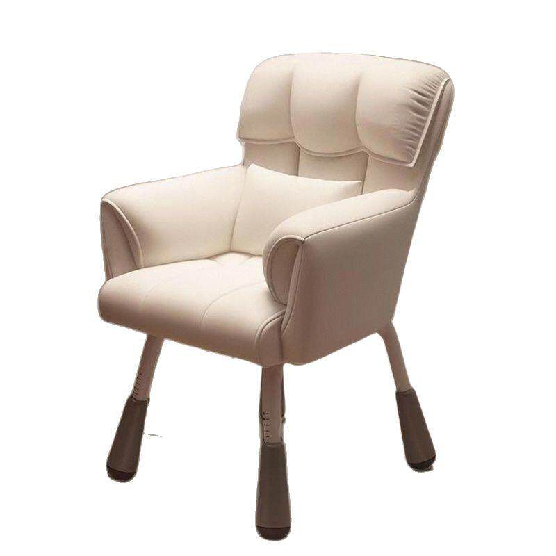 电脑椅家用轻奢高级网红美甲主卧化妆凳子靠背女生卧室梳妆台椅子