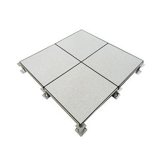 全钢制有边防静电地板机房弱电间高架空活动PVC600 30mm 600