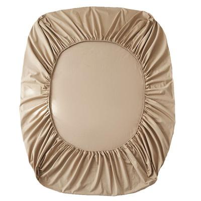 100支全棉纯色磨毛单件床笠纯棉儿童宿舍加厚保护床垫套罩冬天