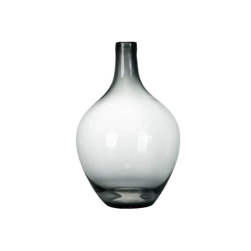 大肚吊钟玻璃花瓶高级感透明客厅落地马醉木水培植物装饰摆件,家居饰品,花瓶,淘宝优惠券,粉丝福利购,淘宝优惠卷