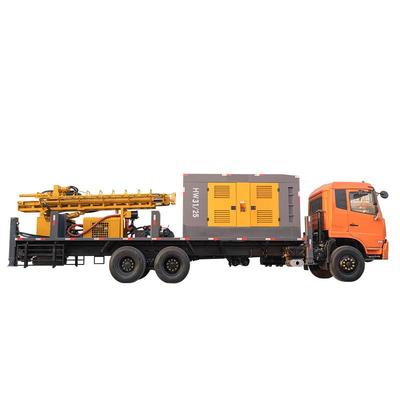 车载水井钻机600米气动钻井机大型深水井打井机厂家车载钻机