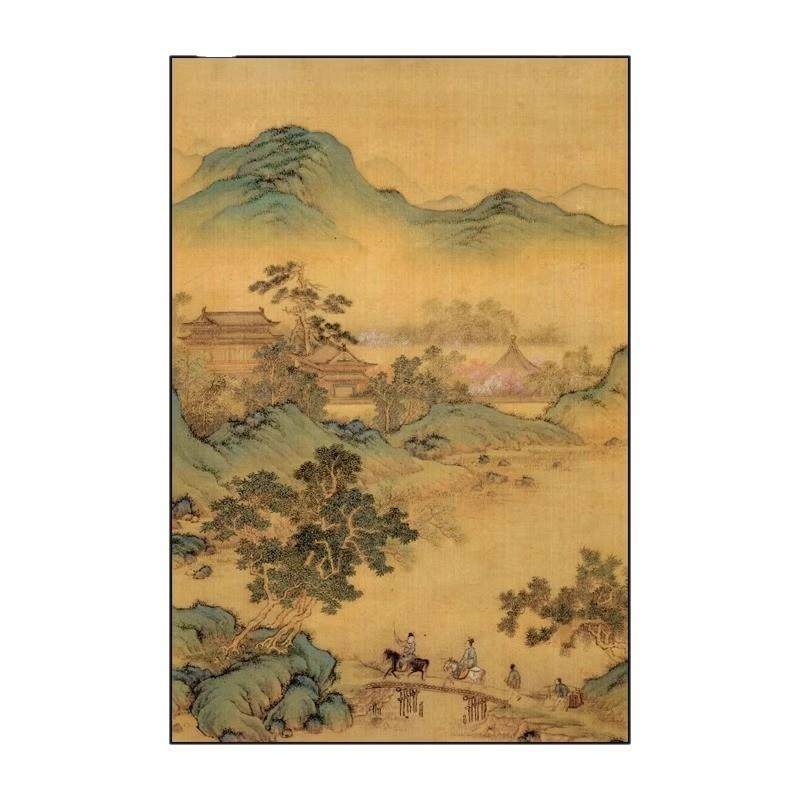 宋氏美学新中式挂画客厅茶室民宿背景墙中古风装饰画玄关山水壁画,家居饰品,现代装饰画,淘宝优惠券,粉丝福利购,淘宝优惠卷