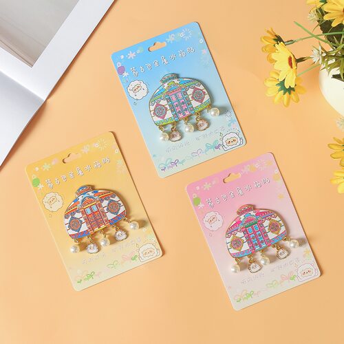 内蒙古蒙古包文创磁吸冰箱贴