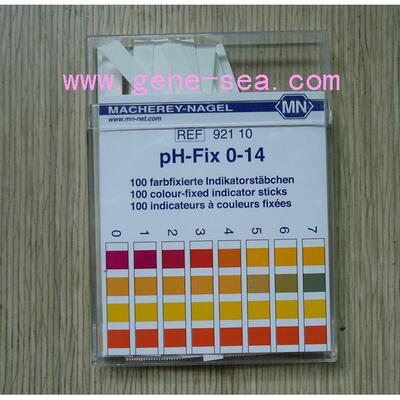 德国MN pH-Fix 92118无渗漏pH测试条PH-Fix 2-9 PH试纸