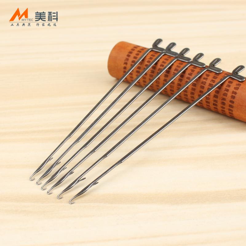 三通钩针手工快速串珠器米珠穿珠器辅助串珠工具手动穿线针返里针