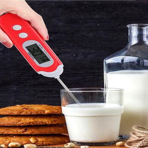 智能烧烤牛排温度计数显BBQ探针测温计速读测温笔 水温食品温度计