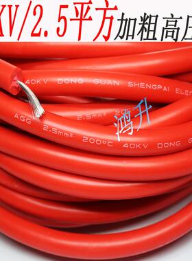 40KV2.4平方AGG 200度 40KV D0NG GUAN SHENGPAI ELECTRIC WIRE线