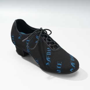 MFdance摩登拉丁舞鞋女国标教师教学舞蹈鞋软底女士成人广场舞鞋