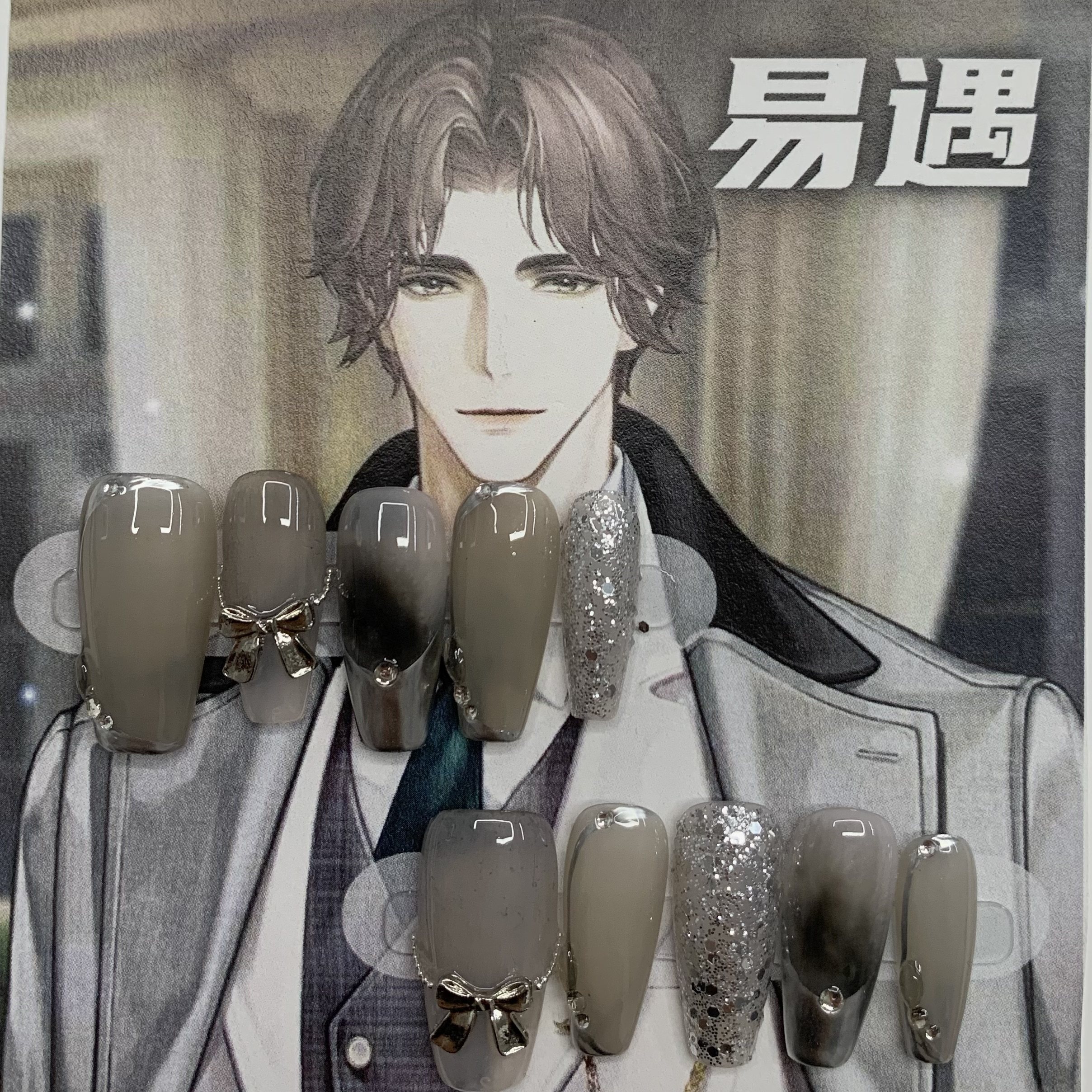 世界之外周边易遇 吧唧立牌谷美游戏二次元手工原创穿戴谷美