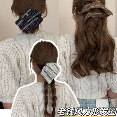 其他家发绳布甜美小众博主同发饰