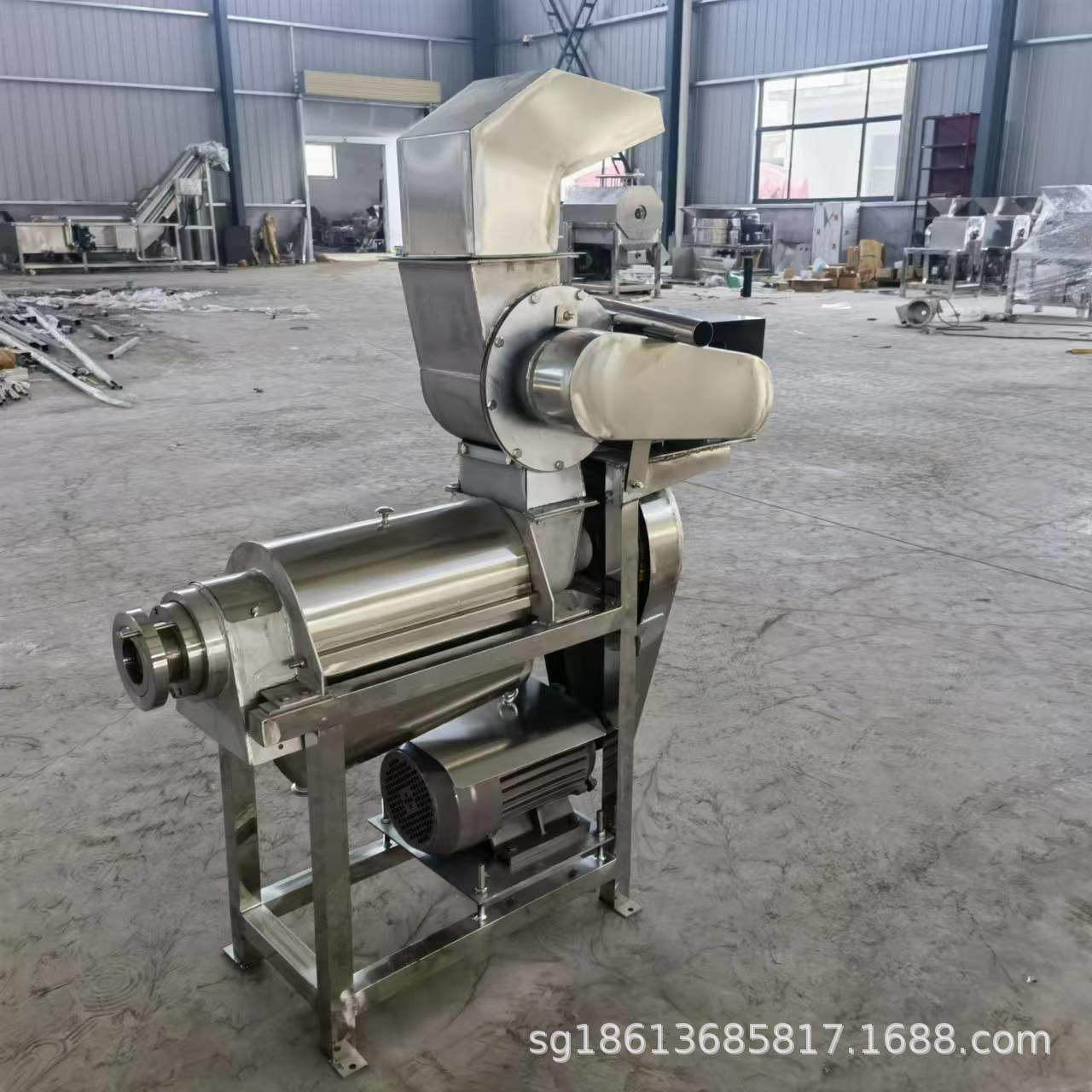 商用油甘果螺旋榨汁机 橄榄橘子去核打浆机 全自动大型水果打汁机,清洗/食品/商业设备,果蔬加工设备,淘宝优惠券,粉丝福利购,淘宝优惠卷