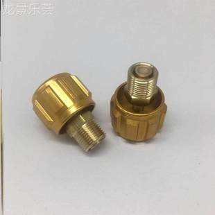 手提焊炬配件2L可携式焊具氧气瓶减压阀带表阀门制冷空调修配件