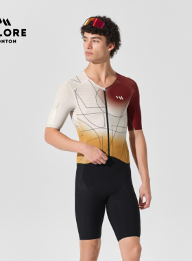 VALORE流线连体骑行服竞技一体式双箭头裤夏季公路车套装男士新款