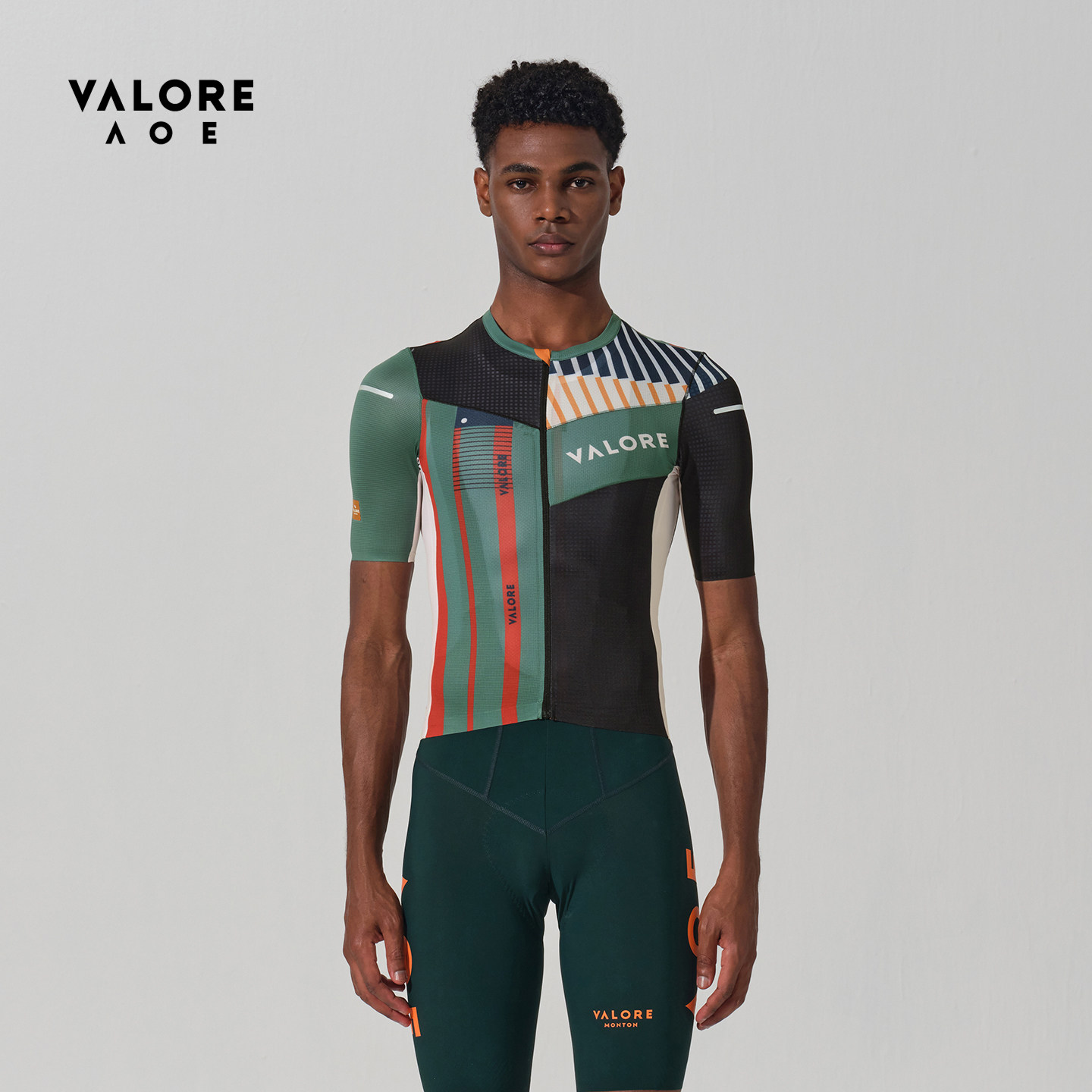 VALOREAOE骑行短袖上衣公路车透气男士户外运动装备春夏新款炫格