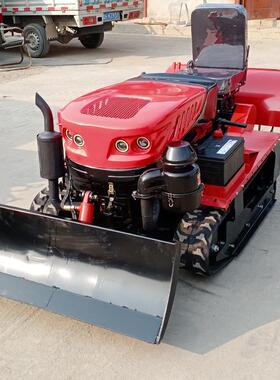 货50履马力小型带旋现种耕机 果园一机多用管理机HT-5 抓木推土播