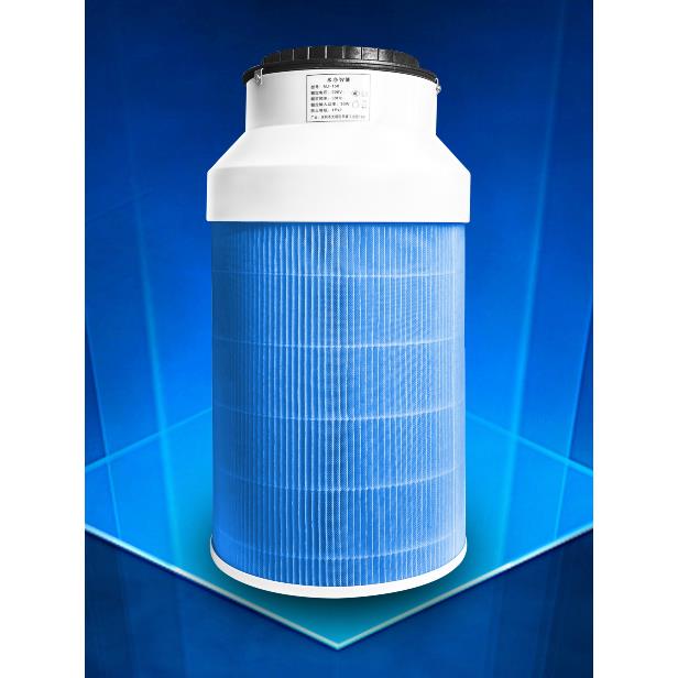 DIY老树空气净化器60W风扇甲醛气味过滤元件烟味便携式无声除尘器