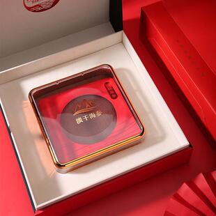 设计款高档海参礼盒空盒500克装海参包装盒配手袋可定制 海参盒子