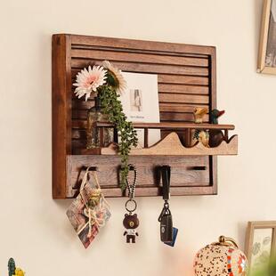 异丽实木电表箱盒遮挡箱电闸箱配电箱装饰画 画中式挂画 画置物架