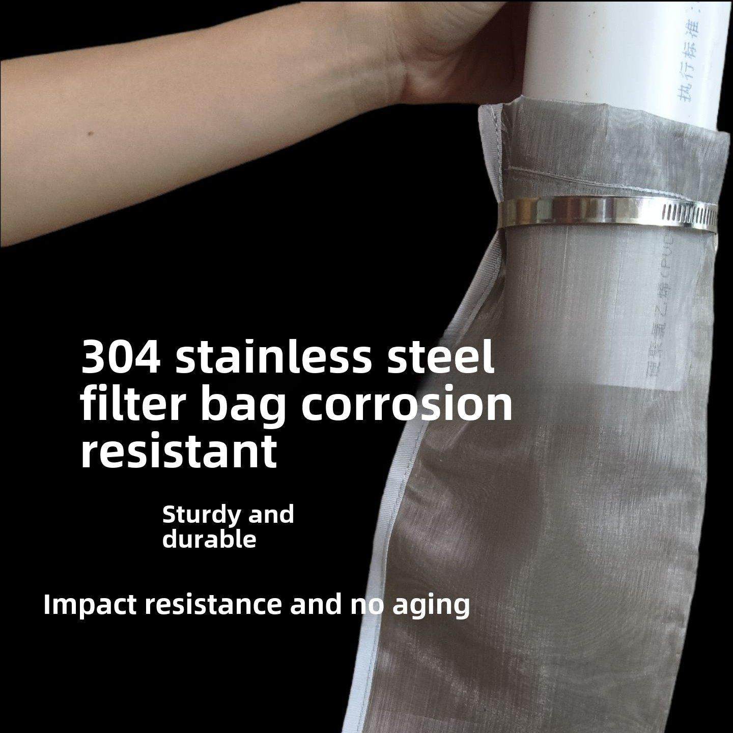 水塔过滤袋304不锈钢水泵沙石过滤网罩水管前置过滤器进水口隔渣,五金/工具,工业过滤网/筛网,淘宝优惠券,粉丝福利购,淘宝优惠卷