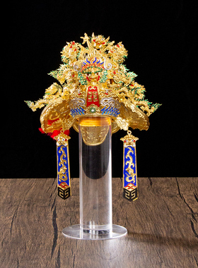 佛具用品台湾神明帽神明头冠神帽纸帽台金王帽王爷帽