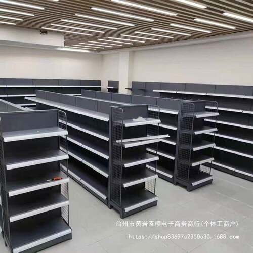 超市货架面便利店文具店零食架多功能组合小卖部展示垒德株