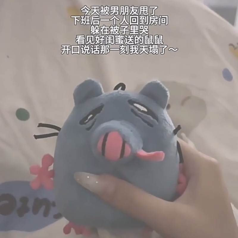 算了算了都不容易玩偶小妹妹还没睡呀老鼠玩偶比萨塔公仔毛绒玩具