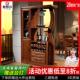屏风柜实木玄关柜酒柜隔断柜双面中式 进门装 饰客厅现代简约间厅柜