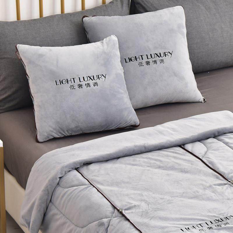 抱枕被子两用车用靠枕午睡午休夏季空调被高档车载枕头毯子二合一,居家布艺,抱枕被,淘宝优惠券,粉丝福利购,淘宝优惠卷