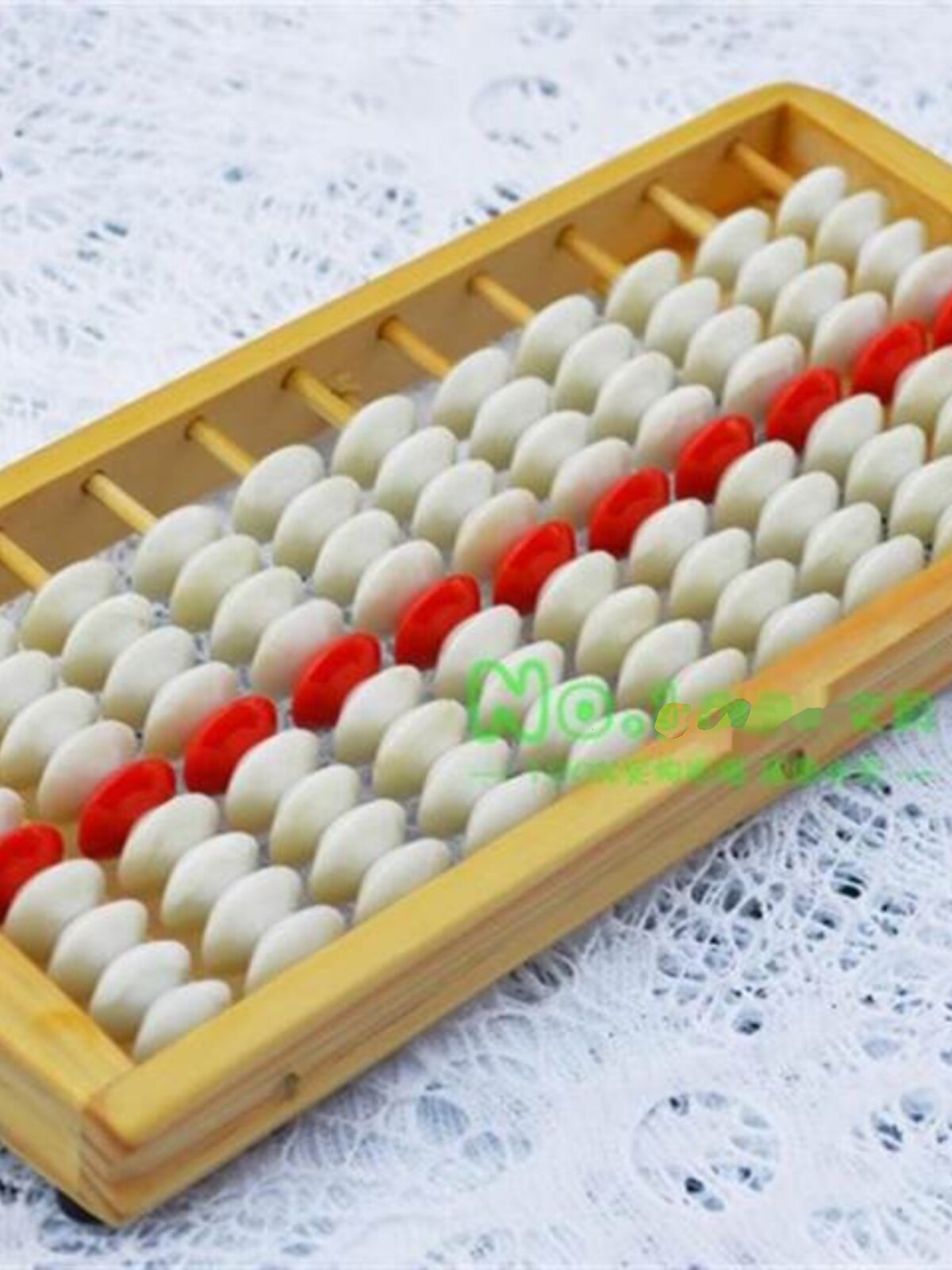 11行9珠算盘珠心算算盘九珠儿童小学生幼儿园算盘木质算盘11档