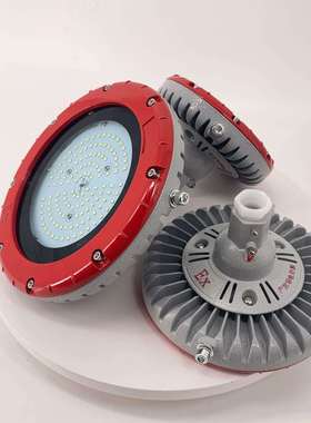 led防爆工矿灯 50W100W工程款投光灯圆形工厂加油站仓库防爆灯