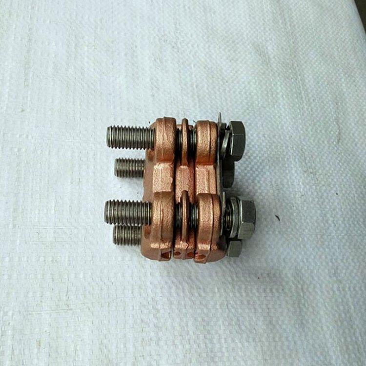 铁路接触网配件承力索中心锚结线夹JL03(6B)-2010中心锚结线夹