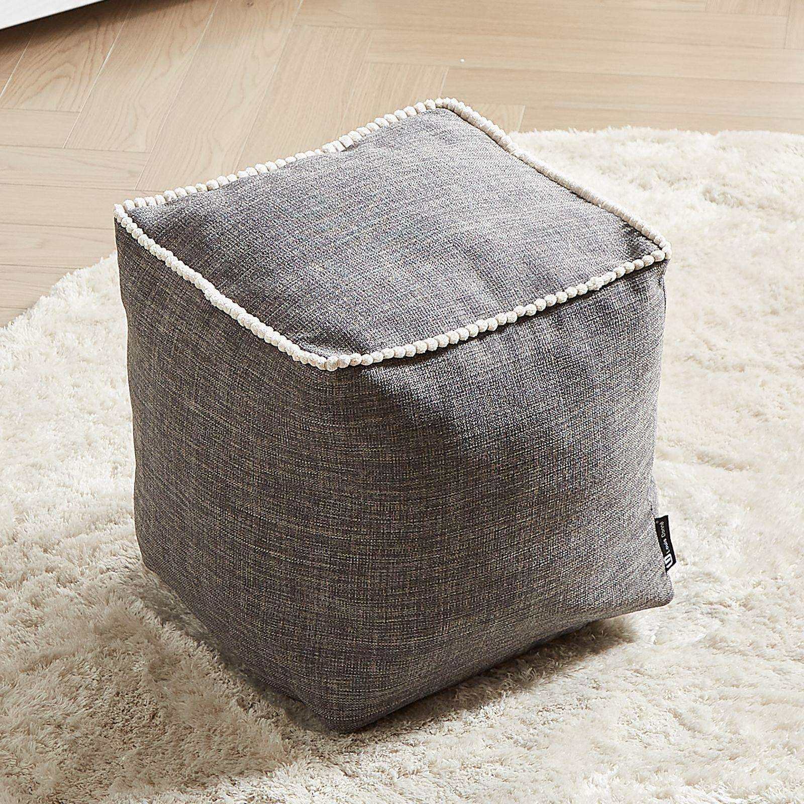 布艺收纳脚踏套简约风格方形沙发搁脚凳垫脚蹬可填充收纳物品,机械设备,其他机械设备,淘宝优惠券,粉丝福利购,淘宝优惠卷