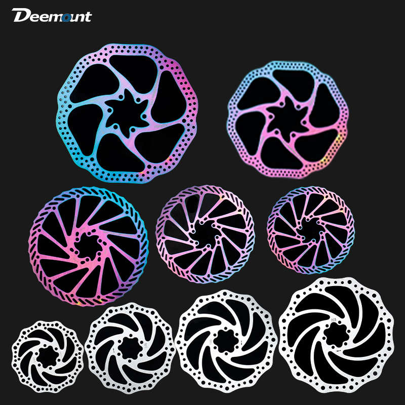 山地自行车电动车夹器套装刹车器前后碟刹器碟片改装配件通用